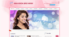 Desktop Screenshot of nhakhoabaominh.com